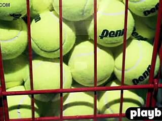 I am Lindsey Gayle Evans, big boobs blonde milf taking off lingerie to expose naked body.