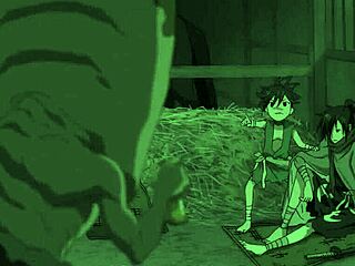 In Dororo episode 2, the story focuses on the character's legs in this ptbr version