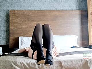 Man, I’m banging a mature liberal while her husband’s on a video call from uni bathroom