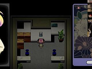 Stuck in naughty escape game with big ass Asian girls for handjobs and blowjobs.