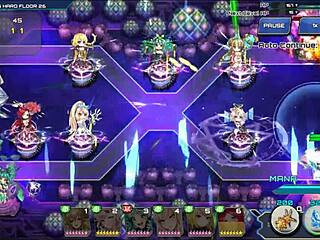 Wow, watch this secretary get slammed on her desk in hentai game! Her pussy overflows with hot cum in episode 5.