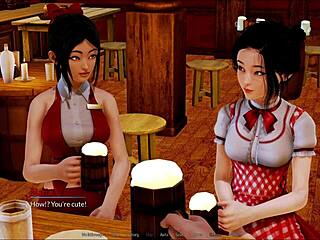 Harem hotel episode 174 features anime game hentai action