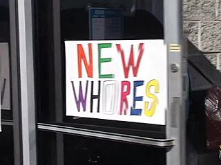 brunette mature in latex corset gets licked and fucked wet by stud