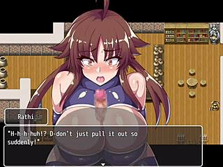 sexy bunny waitress rathi working hard in tight outfit