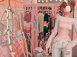 I fixed my futanari stepsister with hard anal and facefuck