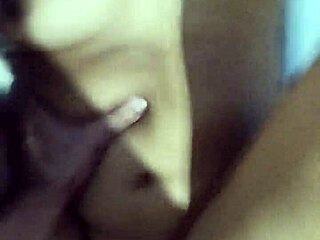 College friend takes on monster cock in hardcore action