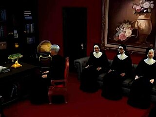 yo, sims 4 nun orgy is wild