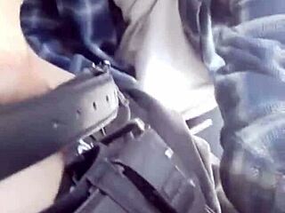 Giving Morning Blowjob To Buddy In Car