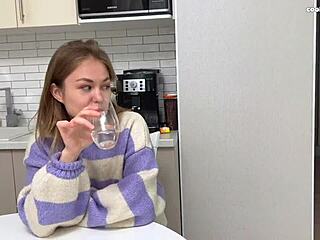 Stepmom and Stepdaughter Dive into Hot, Naked Sex for First Time