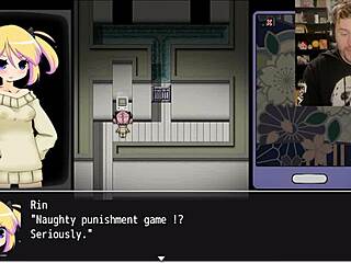 Stuck in naughty escape game with big ass Asian girls for handjobs and blowjobs.