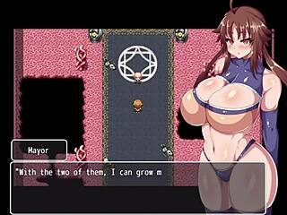 sexy bunny waitress rathi working hard in tight outfit