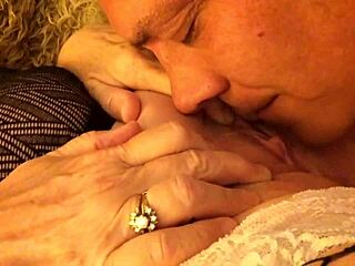 oh yeah, granny carmen's pussy tastes so good while i lick it to orgasm