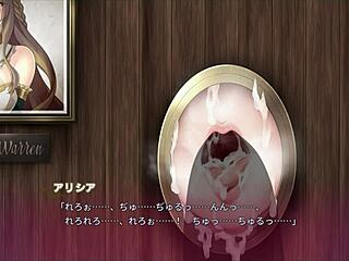 i get sucked by my sister through the wall hole in hentai.