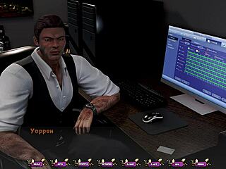 Bound Slave with Big Nipples Punished in Gym. Pale Carnations Gameplay Part 9 Continues!