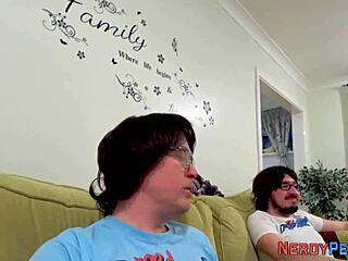 First time newbie sucks leeds dork in high definition reality