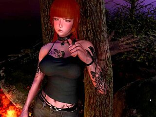 Oh wow, redhead cowgirl on monster cock!