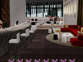 Bound Slave with Big Nipples Punished in Gym. Pale Carnations Gameplay Part 9 Continues!