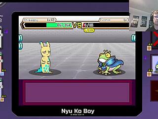 Nurse Joy clone gets bent over and fucked doggy in public!