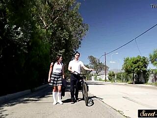 Teacher Bangs Teenage Babe's Pussy Doggystyle in Full Taboo Movie