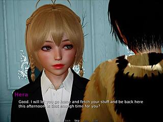 My bully is my lover in this anime game