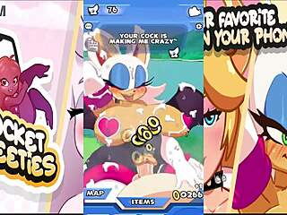 pocket sweeties rouge is so hot in this hentai game