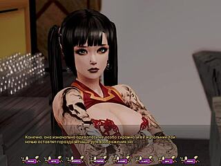 Bound Slave with Big Nipples Punished in Gym. Pale Carnations Gameplay Part 9 Continues!