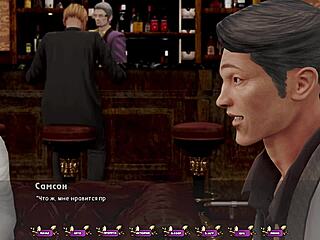 Bound Slave with Big Nipples Punished in Gym. Pale Carnations Gameplay Part 9 Continues!