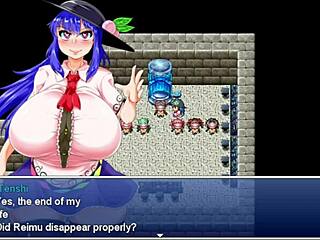 Reimu brainwashed into prostitution while saving girls in garage