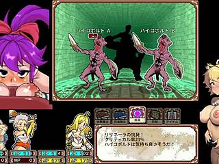 Dan Ero + live play part 1: four bitches explore dungeon in god game with explicit sex scenes.