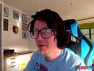 First time newbie sucks leeds dork in high definition reality