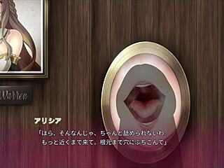 i get sucked by my sister through the wall hole in hentai.