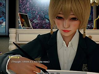 My bully is my lover in this anime game