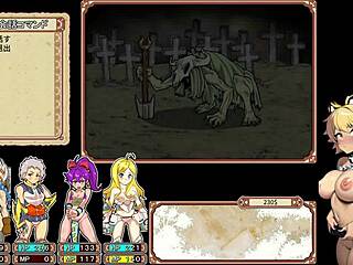 Dan Ero + live play part 1: four bitches explore dungeon in god game with explicit sex scenes.