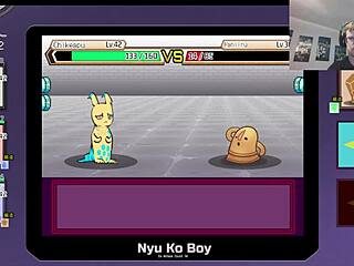 Nurse Joy clone gets bent over and fucked doggy in public!