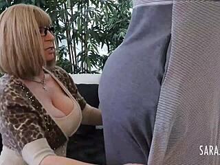 Sara Jay and Muva Phoenix Engage in Lesbian Tongue Fucking. Their Curvy Bodies and Big Asses Explore Toys and 69 Positions.