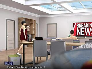 University Of Problems 38: Brunette Anime Hentai With Big Ass And Tits