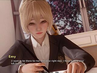 My bully is my lover in this anime game