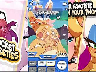 pocket sweeties rouge is so hot in this hentai game