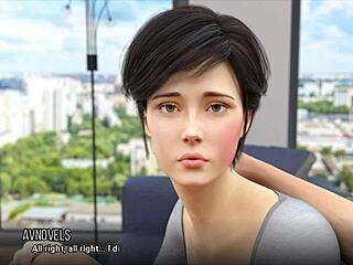 University Of Problems 38: Brunette Anime Hentai With Big Ass And Tits