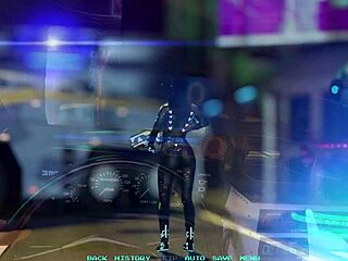 Hot black-haired anime babe dances before getting drilled.