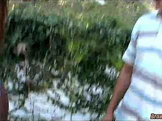 Huge Black Tits Bounce As She Rides Big Black Cock!