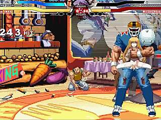 brian vs shokuhou in wild hentai action scene