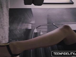 Tiny Hime Marie Creampied After Intense Teen Action