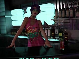 Hot black-haired anime babe dances before getting drilled.