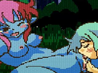 Fairyfighting Fairies Explore Each Other with Tender Touches and Playful Kisses