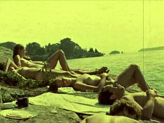 What’s hotter than a vintage London orgy with hairy retro action?