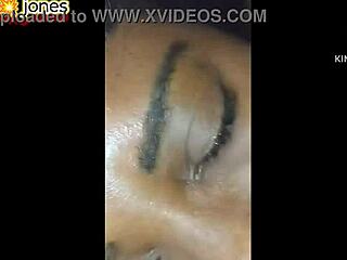 Does Angolan Xandelle give her pussy to Bolt Jones in gangbang?