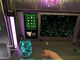 Hot black-haired anime babe dances before getting drilled.