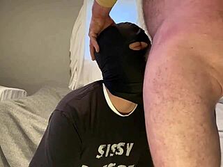 i'm the fag slut giving sloppy head to my alpha, ending with cum in mouth