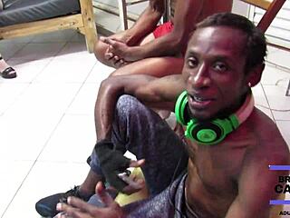 Latina Teen In Sofa Gangbang With Many Cocks